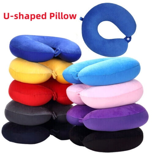 Super Soft Travel Neck Pillow Support U Shaped Head Rest Cushion Car
