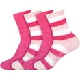 thumbnail image 1 of Super Soft Warm Cozy Fuzzy Cozy Home Socks - Fuchsia Combo - 4prs, 1 of 8