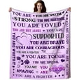 thumbnail image 1 of Super Soft Warm Hugs Blanket Sympathy Inspirational Throw Blanket Thinking of You Gifts 40x50, 1 of 1