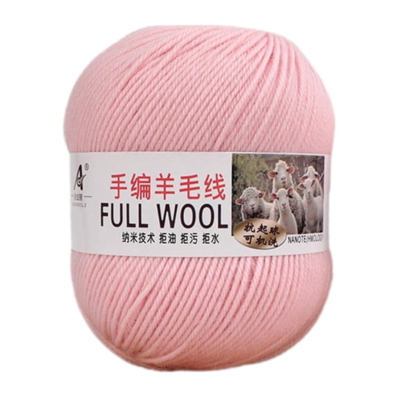 Super Soft Wool Knitting Yarn,Medium Thick Mercerized Thread,DIY Craft Material for Sweater Coat Scarf Handmade Weaving
