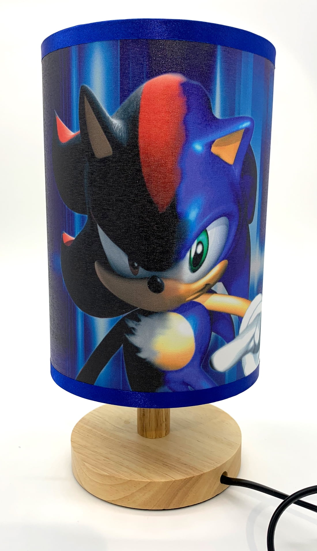 Super Sonic Table Lamp Night Light Wood Base Room Decoration or Great Gift Ideas