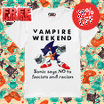 Super Sonic Vampire Weekend Sonic Says No To Fascism And Racism Shirt