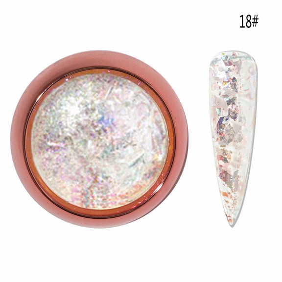 Super Sparkle Aurora Powder 10G R - 10G Cloud Brocade Crystal Nail Glitter Powder, Sparkle Decoration for Beauty Salon & Diy Crafts, Nail Powder Easter Mother'S Day Stive Nail