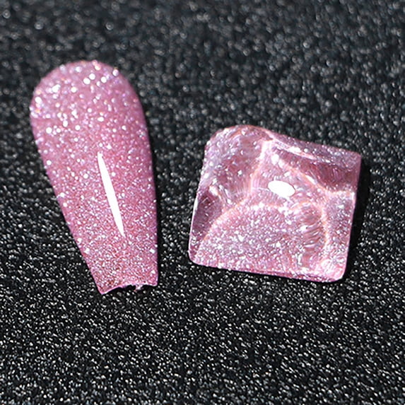 Super Sparkle Rainbow Glitter Extension Gel C - 7Ml Reflective Glitter Diamond Gel Nail Polish, Sparkly Shiny Led Cure Manicure for Home & Salon, Nail Polish Easter Mother'S Day Na Makeup Organizers