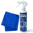 thumbnail image 1 of Super Sparkle Silver Cleaner & Polish Spray - With Ultra Soft Cloth - Instant Tarnish Remover, 1 of 8