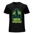 thumbnail image 1 of Super Spartan Remastered T-Shirt Men's Bold Spartan Helmet Tee, 1 of 5