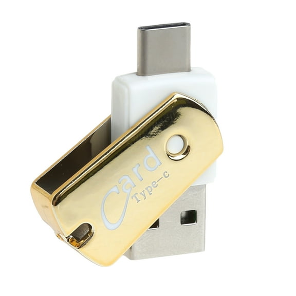 Super Speed USB 3.1 Type C Memory Card Reader Compact Flash Card Adapter for Micro TF Card Converter for Computer