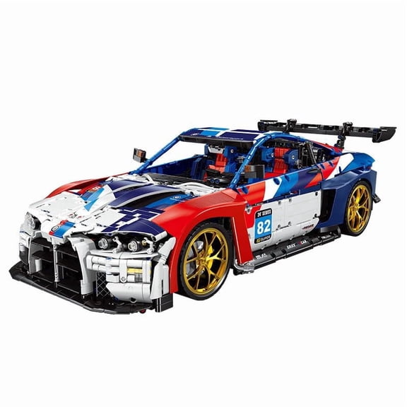 Super Sports Car - 1:8 Building Blocks,4556 PCS Technik Model for Adults