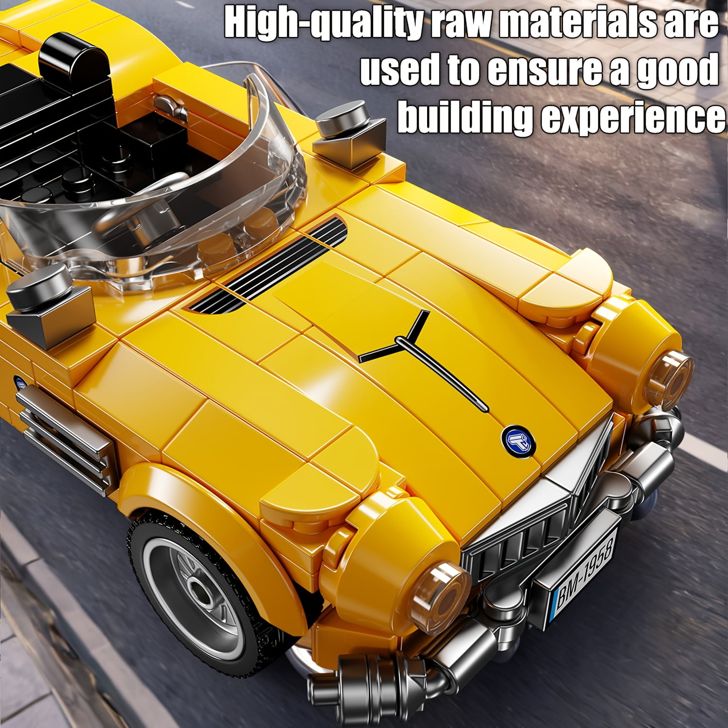 Racing Car Building Blocks Set For Boys Ideal Birthday Gift main image 1