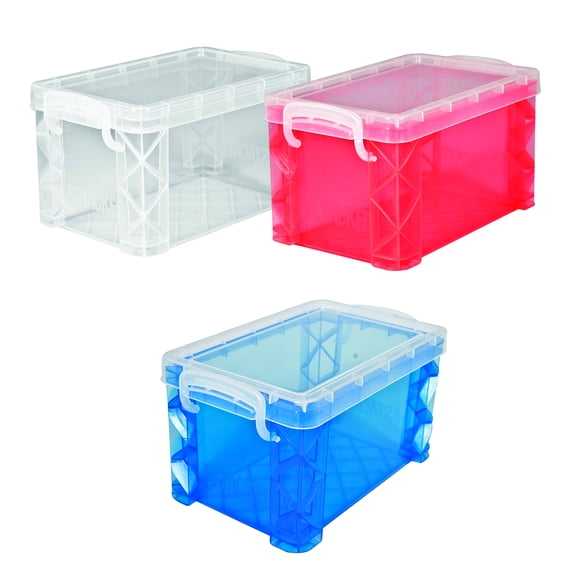 Super Stacker Adult Plastic Storage Box, Assorted Colors