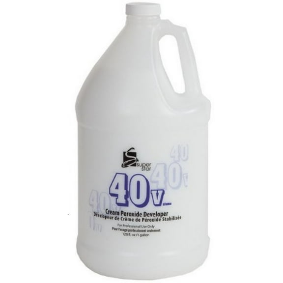 Super Star 40V Stabilized Cream Peroxide Developer Gal
