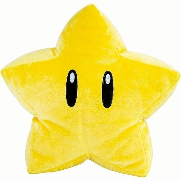 Super Star Face Plush Toy - Mocchi Mocchi - 12 Inch