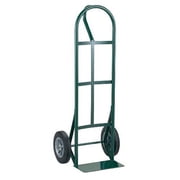 Super Steel Hand Trucks, 600lb Cap., 7 x 14 in Base Plate, Vertical Loop Handle