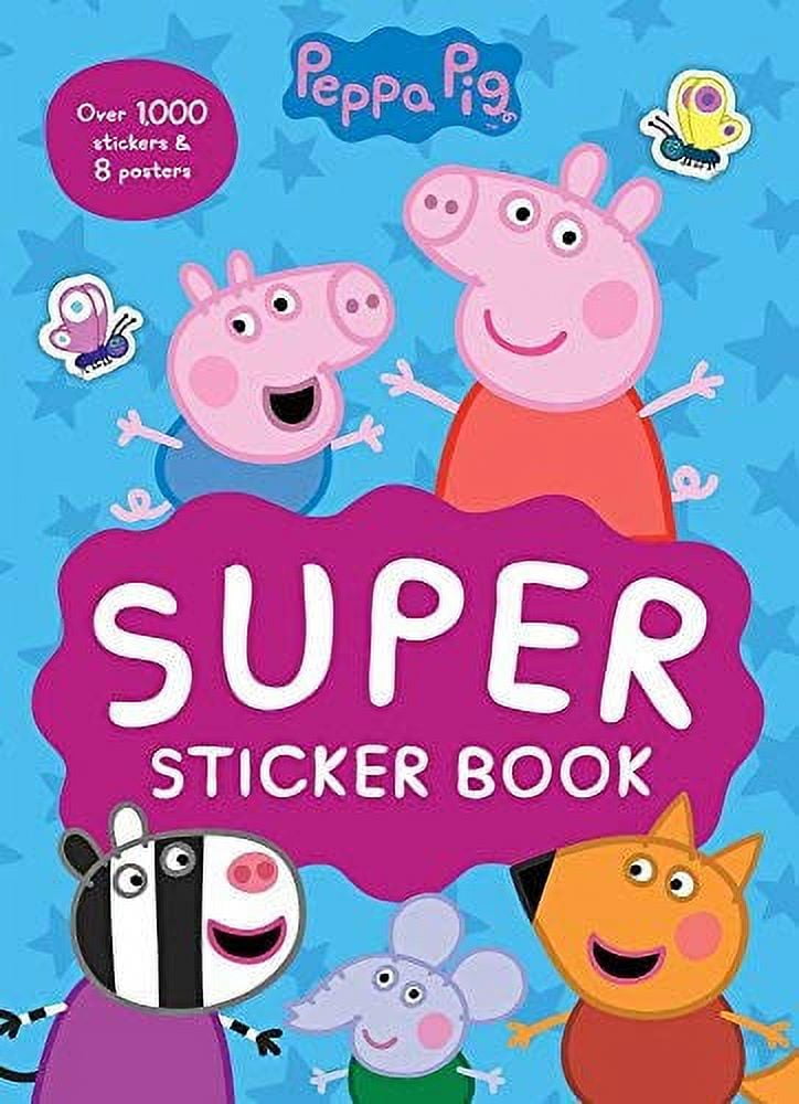 PEPPA PIG OVER 700 STICKERS BOOK, BEST SELLER