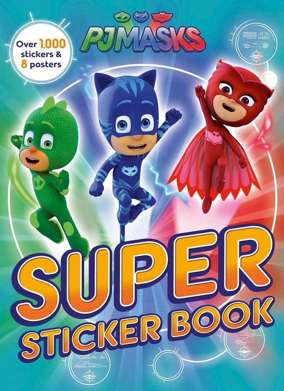Super Sticker Books Pj Masks Super Sticker Book (Paperback)