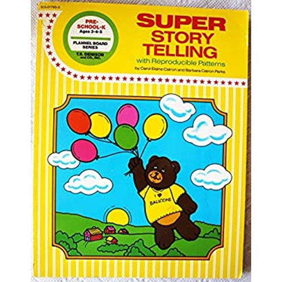 Pre-Owned Super Story Telling: Creative Ideas Using Finger Plays, Flannel Board Stories, Pocket Stories, and (Paperback) by Instructional Fair, Barbara Parks, Carol Catron