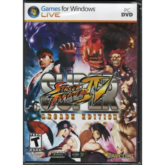 Super Street Fighter IV Arcade Edition PC (Brand New Factory Sealed )