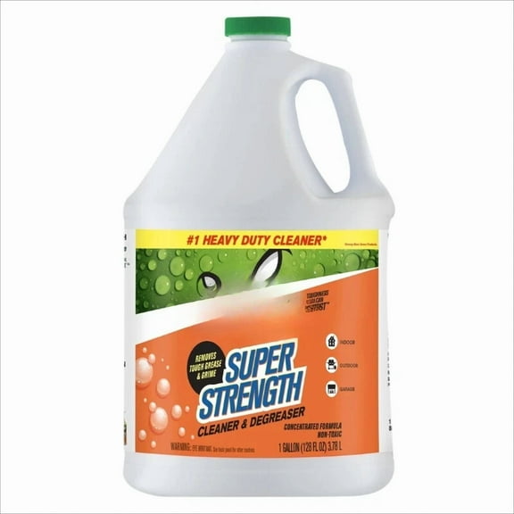 Super Strength Cleaner & Degreaser Concentrated Formula, 1 Gal