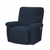 Super Stretch Recliner Cover Recliner Couch Covers Recliner Chair Cover Form Fitted Non Slip Reclining Slipcovers For Standard Large Recliner Soft Thick