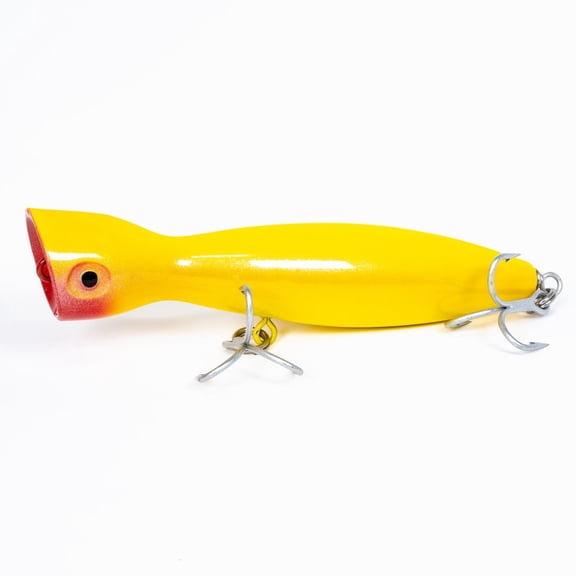 Super Strike Little Neck Popper, "Floating", 1oz, All Yellow
