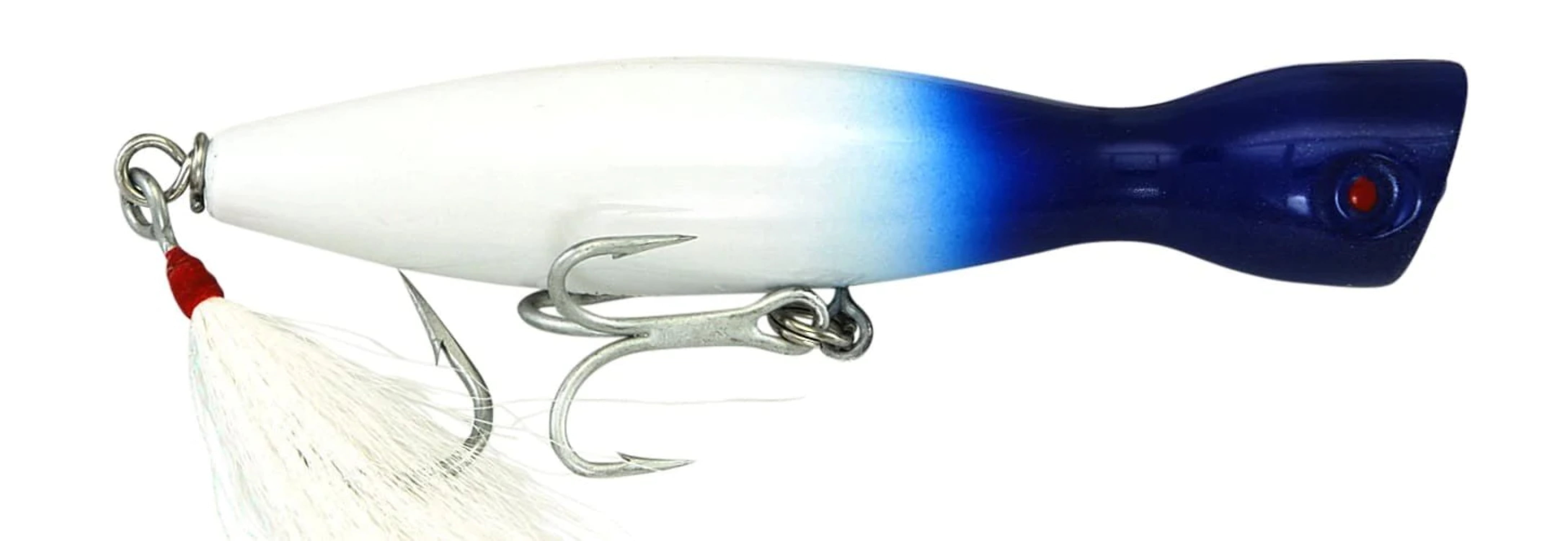 Super Strike Little Neck Popper, Floating, 1oz, Bone