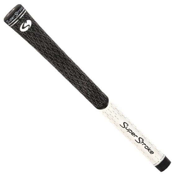 Super Stroke TX1 Standard (Black) (13pc set) + Golf Grip Kit (tape, solvent, shaft clamp) Black