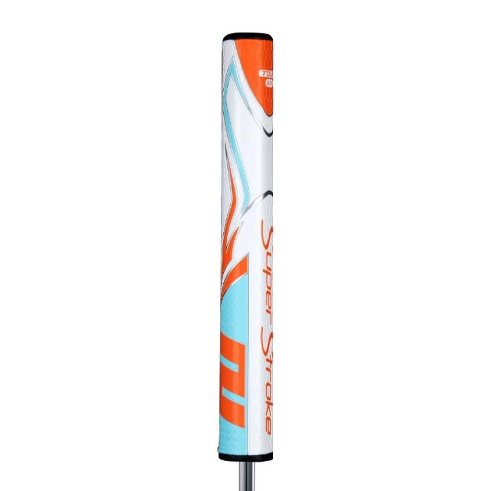 Super Stroke Textured Putter Grips, Orange/Blue/White