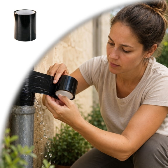 Super Strong Fiber Waterproof Tape, Stop Leaks Seal Repair Tape Performance Self Fix Tape Adhesive Tape
