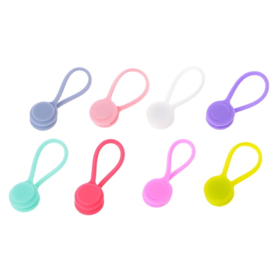 Super Strong Magnetic Twist Tie Cable Winder Desktop Cord Holder Organizer