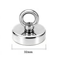 thumbnail image 1 of Super Strong Neodymium Fishing Magnets Heavy Duty imanes Magnet with Countersunk Hole Eyebolt for Salvage Magnetic Fishing, 1 of 9