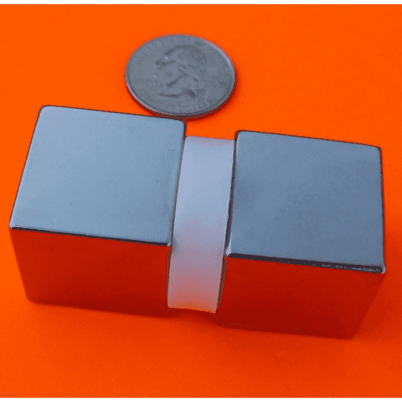 Super Strong Neodymium Magnet 1" Cube 2pc