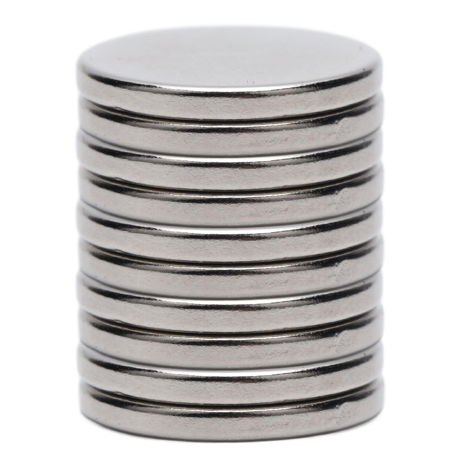 Super Strong Rare Earth Magnets Heavy Duty Neodymium Magnet Mini Powerful 3  Layer Plating 10Pcs for Doors