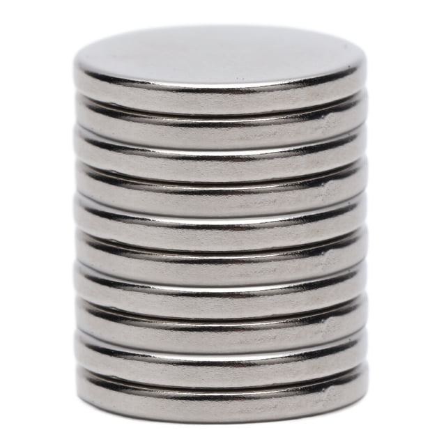N52 Neodymium Disc Magnets – 15mm X 2mm – Strong Rare Earth – 1 Piece