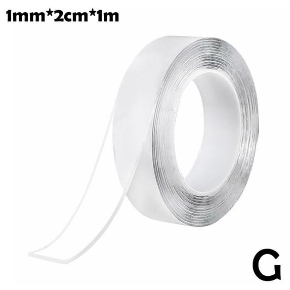 Super Strong Reusable Nano Gel Tape Waterproof Washable For Kitchen Bathroom Walls