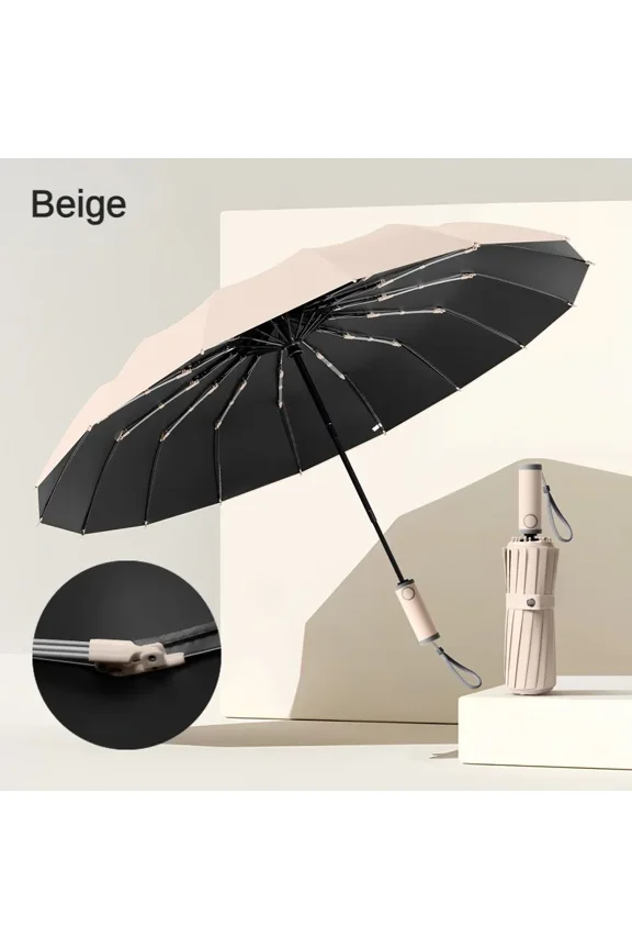 Super Strong Windproof Automatic Folding Umbrella,16K 112Bone,Sun UV UPF50+ Protection, Rainstorm Special Umbrella for Men Women