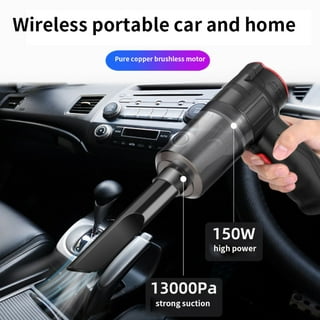TSUNDERE L 67 Pcs Car Cleaning Kit, Wireless Handheld Car Vacuum,Tire  Inflator Portable Air Compressor,Car Detailing Kit Interior Cleaner with  Wash