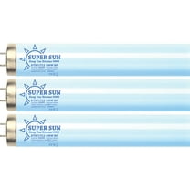 Super Sun Deep Tan Xtreme 9000 Twist F71T12 100-120W Bipin Tanning Bulbs 12 Pack