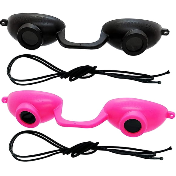 Super Sunnies Evo Flex Soft Tanning Bed Goggles 2 Pack Assorted