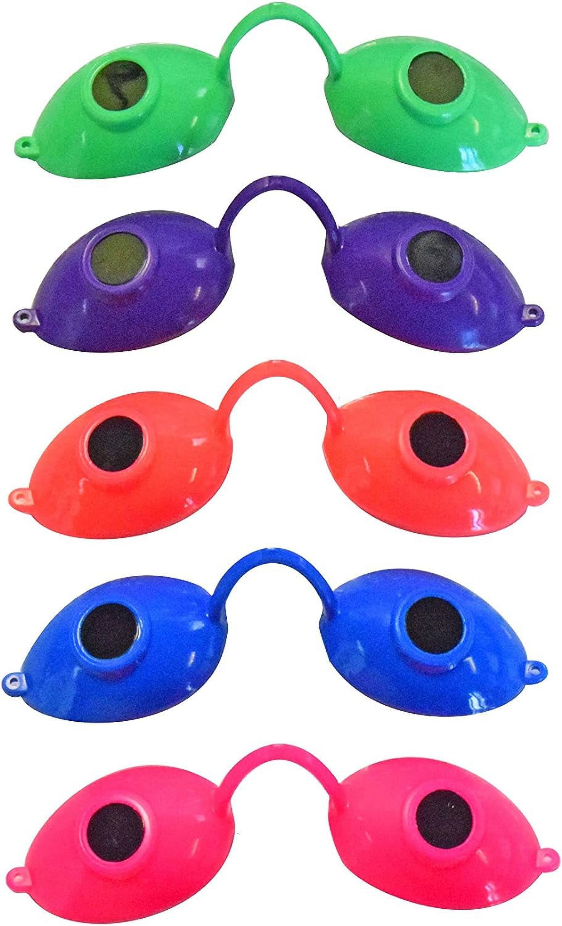 Super Sunnies Neons UV Eye Protection Tanning Goggles Eyewear (12
