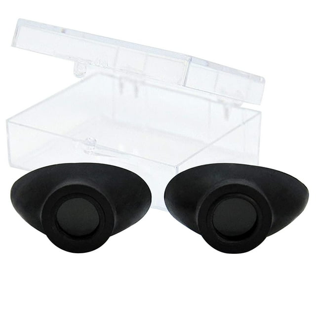 Super Sunnies Slim Flex UV Eye Protection, FDA Compliant Individual Tanning Goggles Eyeshields Black