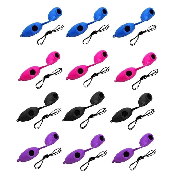 Super Sunnies Tanning Goggles 12 Piece Flexible Assorted Colors UV Eye Protection