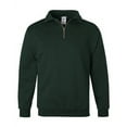 thumbnail image 1 of Super Sweats NuBlend® Quarter-Zip Cadet Collar Sweatshirt, 1 of 3