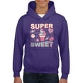 thumbnail image 1 of Super Sweet - Ice Cream Retro Fun Design Youth's Hoodie, 1 of 4