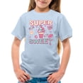 thumbnail image 1 of Super Sweet - Ice Cream Retro Fun Design Youth's T-shirt, 1 of 4
