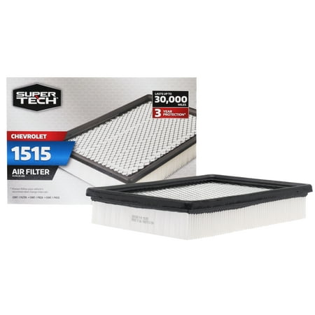 Super Tech 1515 Engine Air Filter, Replacement Filter for GM or Chevrolet price history and forecast - Super Tech 1515