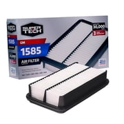 Super Tech 1585 Engine Air Filter, Replacement Filter for GM Fits select: 1995-2002 SATURN SL1, 1991-2002 SATURN SL2