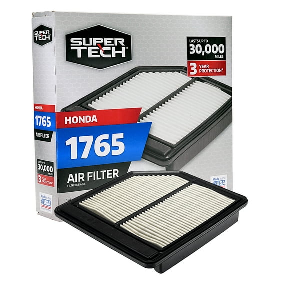 Super Tech 1765 Engine Air Filters, Replacement for Honda Fits select: 2006-2014 HONDA CIVIC