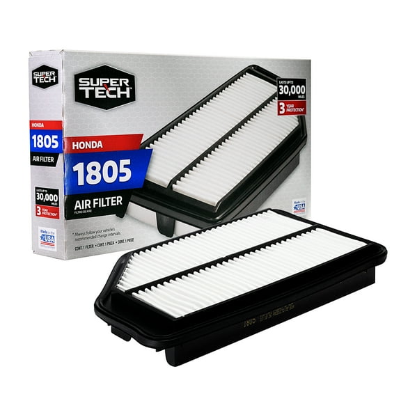 Super Tech 1805 Engine Air Filters, Replacement for Honda Fits select: 2011-2017 HONDA ODYSSEY