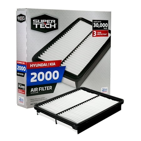 Super Tech 2000 Engine Air Filters, Replacement for Hyundai and Kia price history and forecast - Super Tech 2000