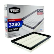 Super Tech 3280 Engine Air Filters, Replacement Filter for Toyota Vehicles
